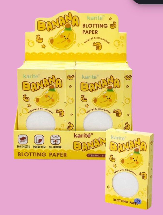 PAPEL ABSORVENTE BANANA