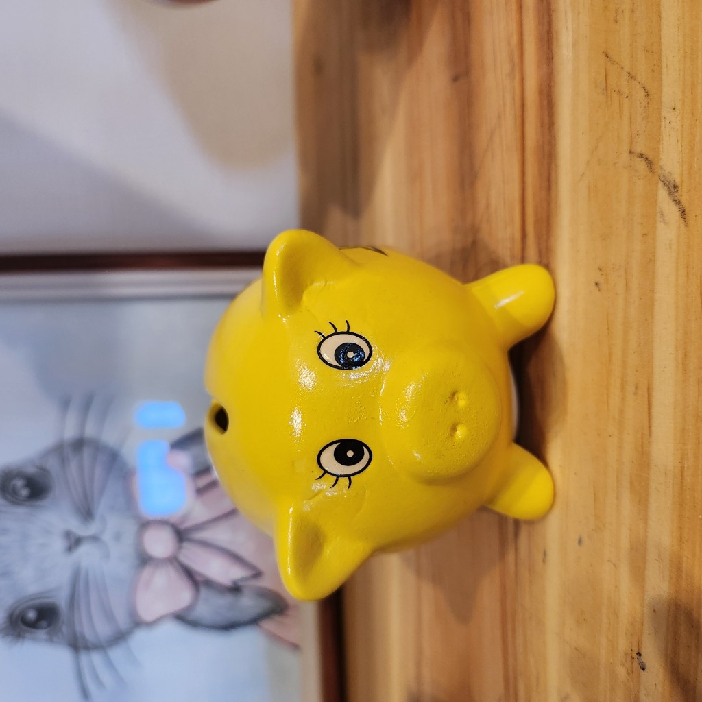 ALCANCIA CHANCHITO AMARILLO.
