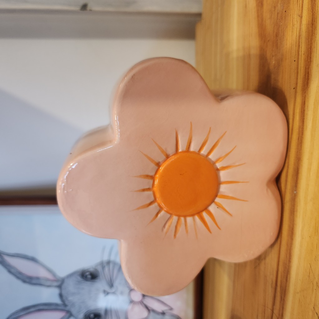 ALCANCIA FLOR ROSA.