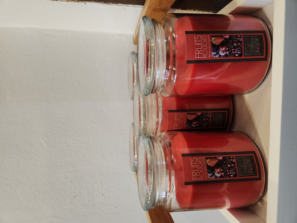 VELA 1 MECHA FRUTOS ROJOS