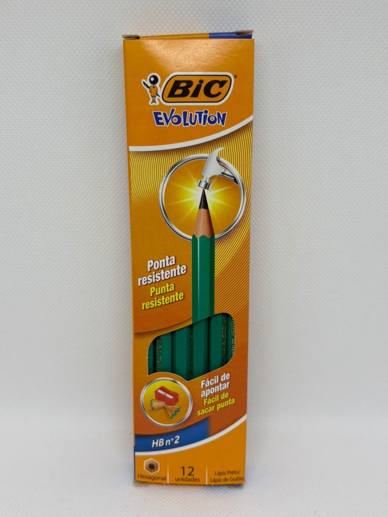Lápiz Negro Bic Evolution