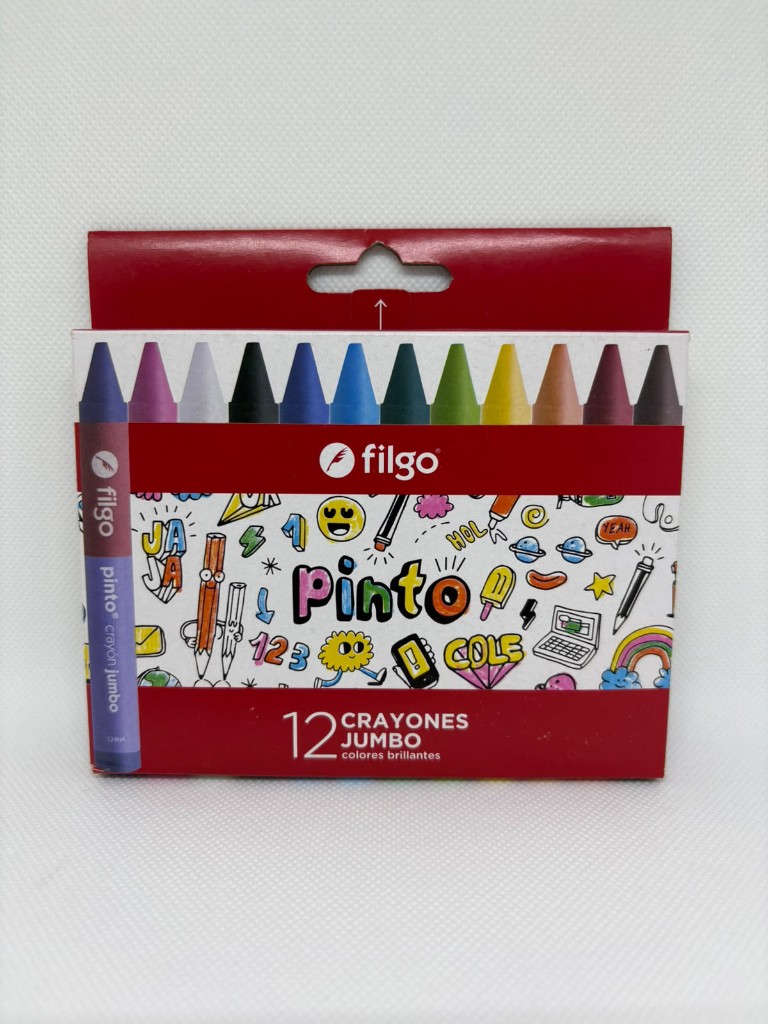 Crayón Filgo Jumbo x 12 u.