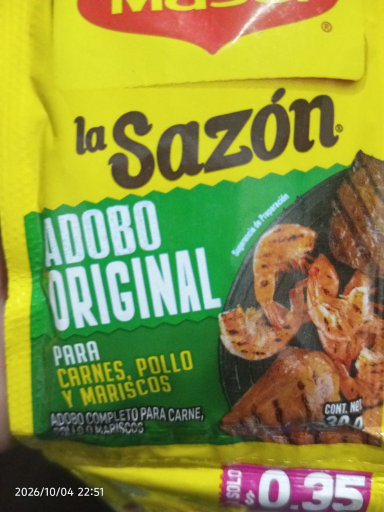 Sazon pequeña