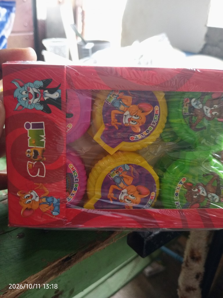 Chicles rolletos