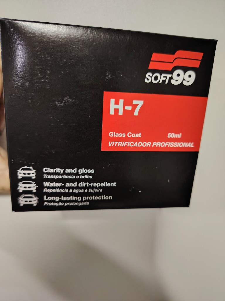 Tratamiento cerámico Soft99 H-7 Glass Coat 50 ml