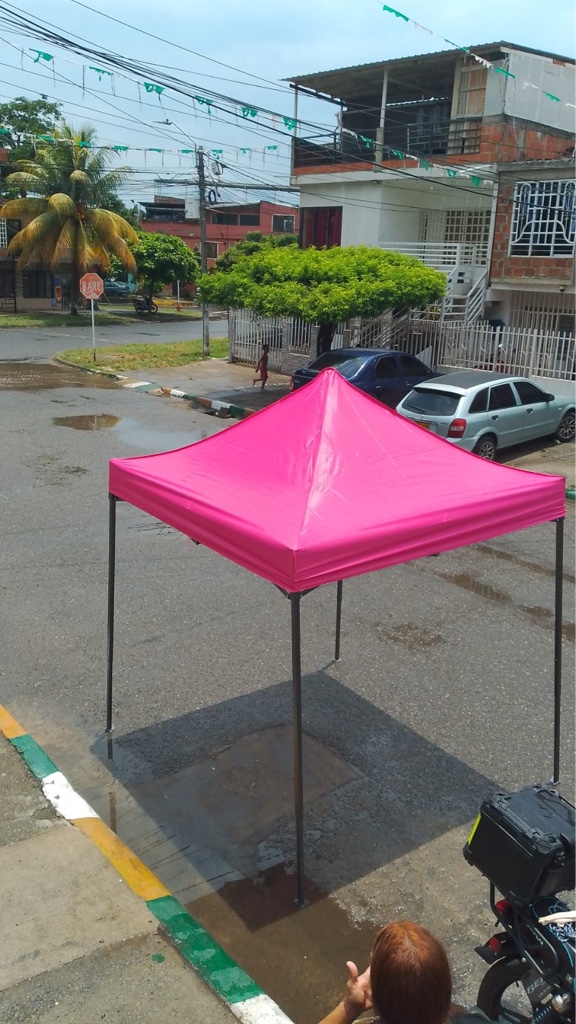 LONA FUCSIA 3x3 filtro UV