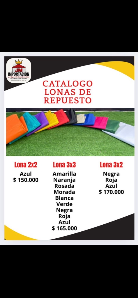 LONA AZUL 3x3 FIltro UV
