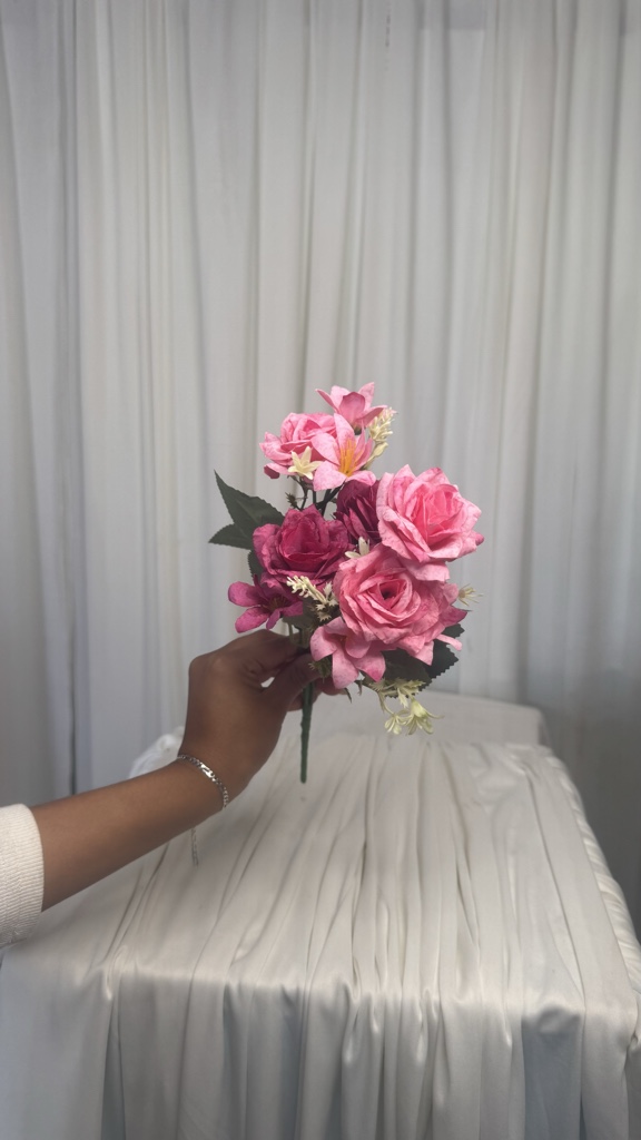 MINI ROSAS DE DOS COLORES