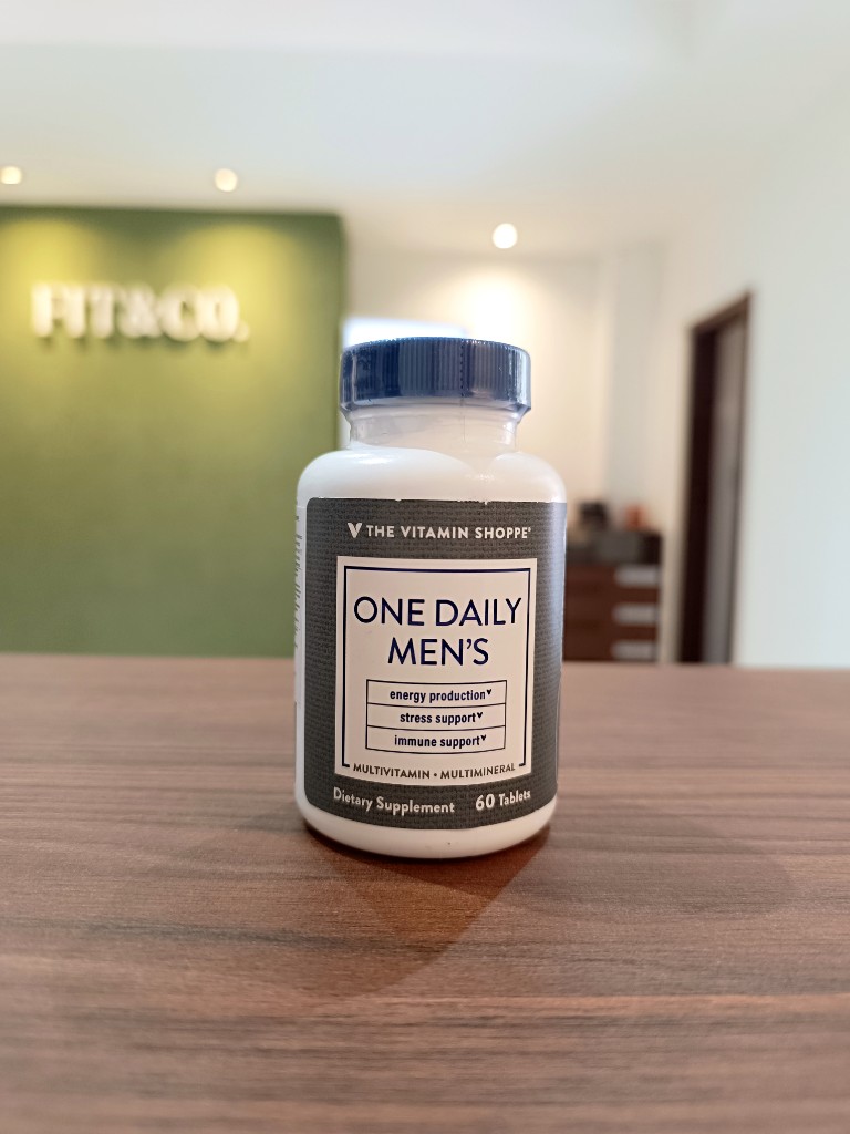 One daily Vitamine Shoppe mens 60 capsulas