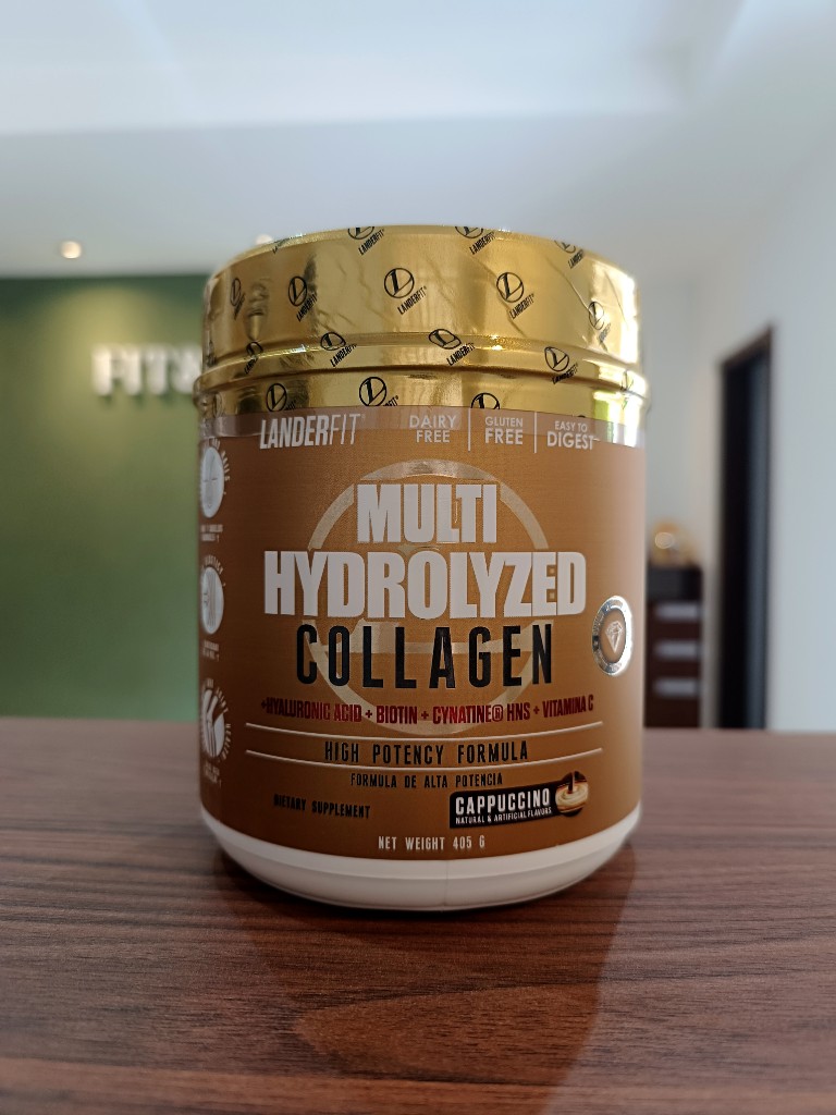Multi colageno hidrolizado Landerfit sabor cappuccino