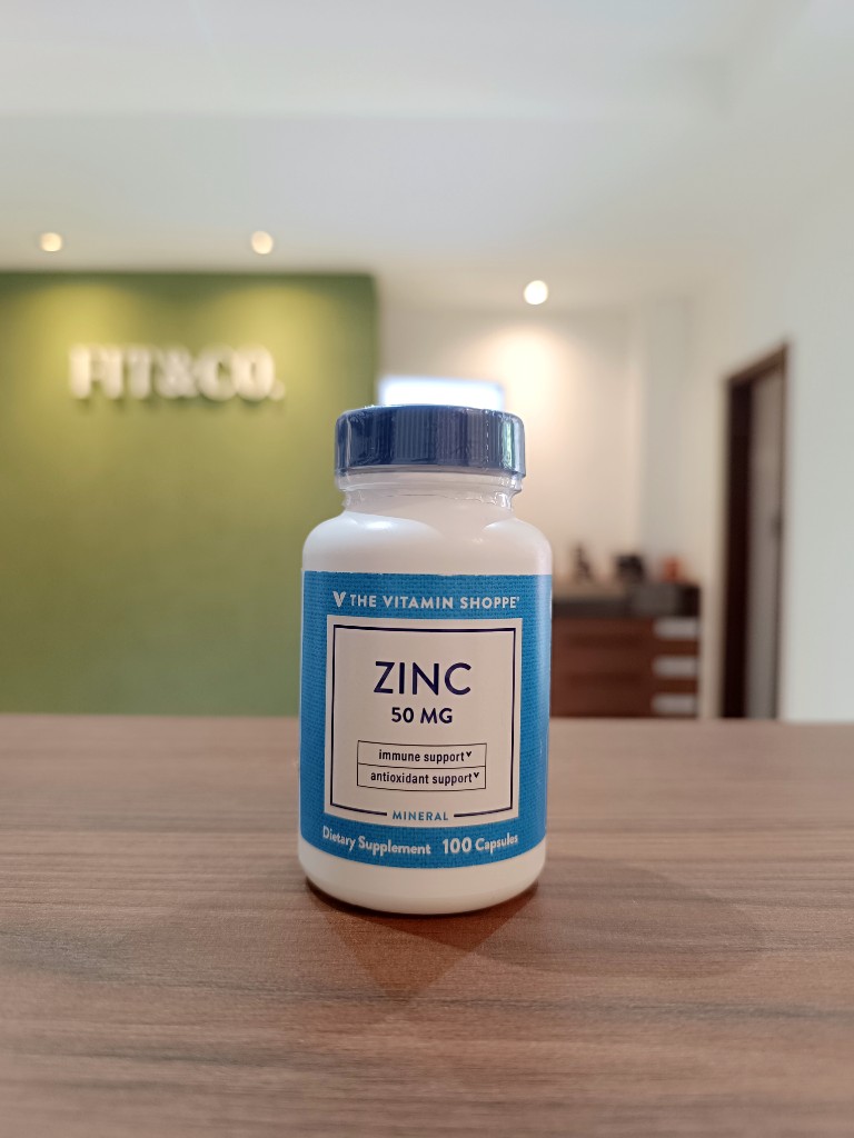 Zinc Vitamine Shoppe 100 capsulas
