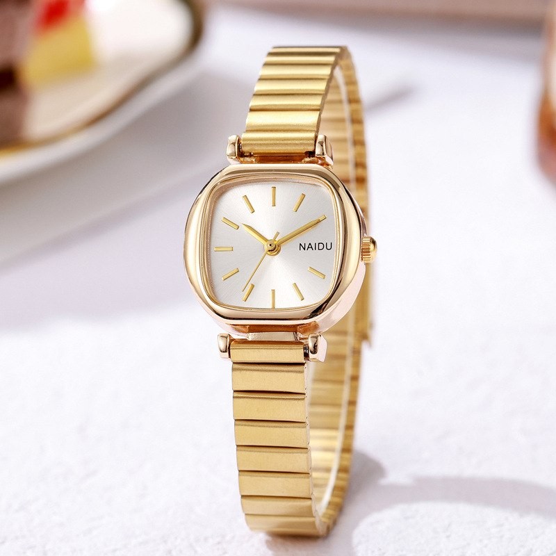 Reloj brasalette de dama en acero inoxidable
