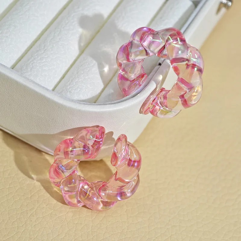Earcuff trenzados de colores