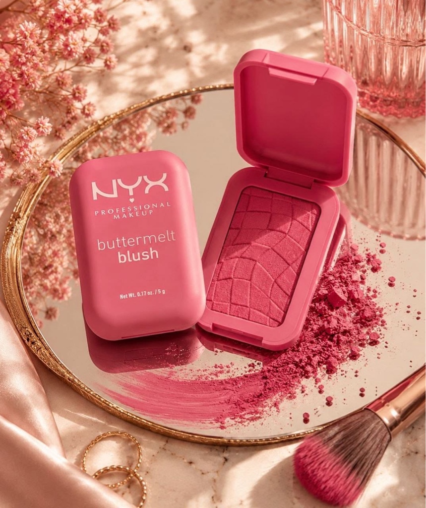 NYX buttermelt blush