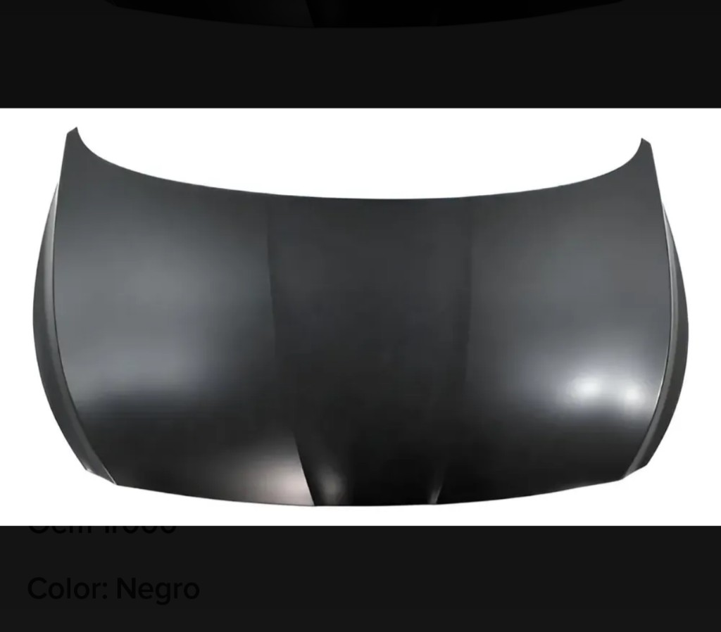 Capot negro Accent