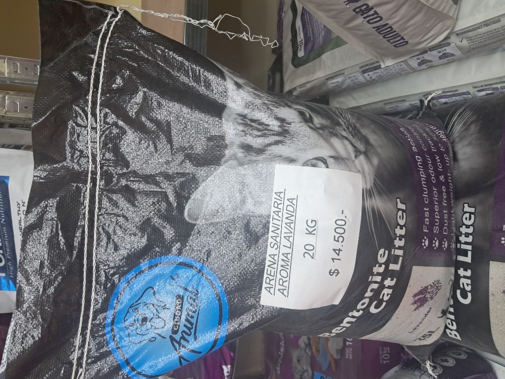 Arena sanitaria ciudad animal 20 kg