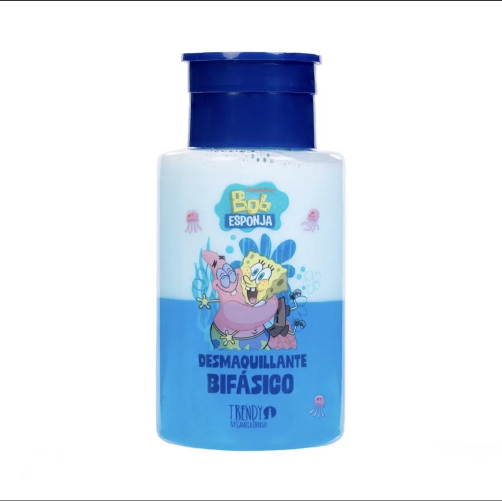 DESMAQUILLANTE BIFÁSICO BOB ESPONJA DBB2485