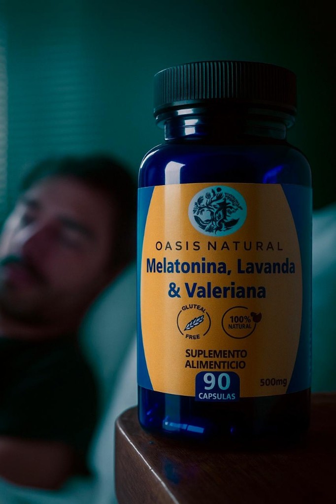 Melatonina, lavanda y valeriana
