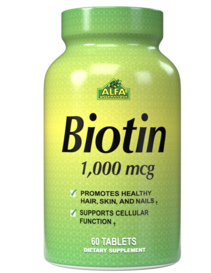 Biotin 60 tabletas