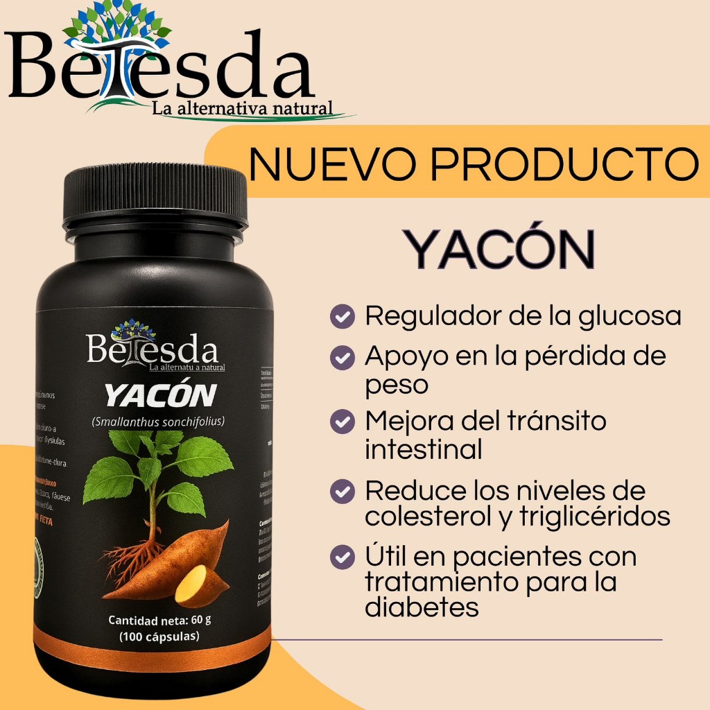 Yacón 100 cap