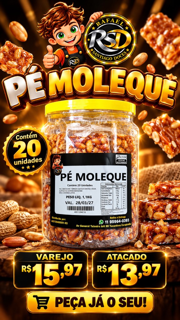 a.Pé de Moleque 20un