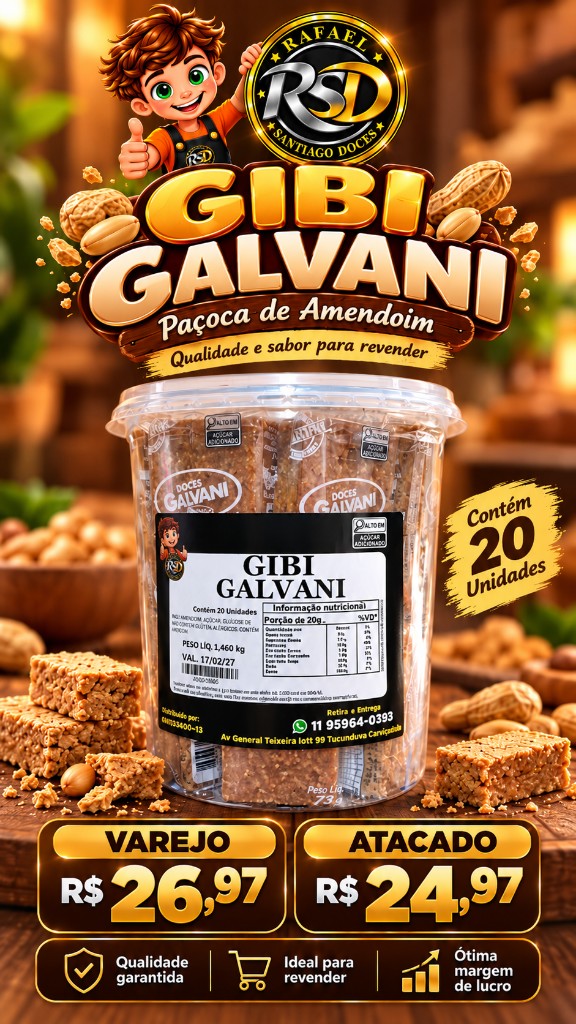GALVANI Pote 20un