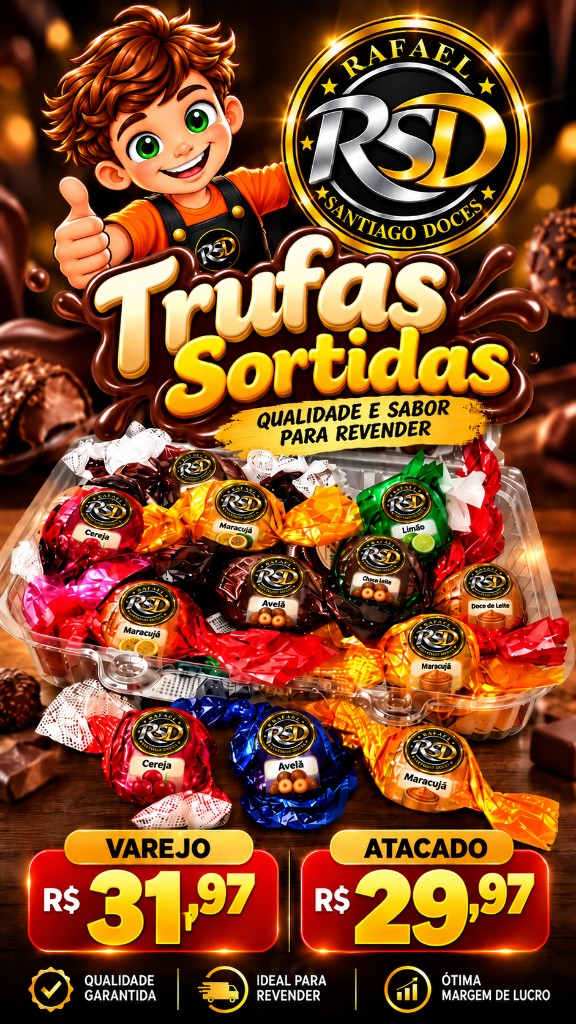 ch. Trufas Sortidas 30x25g