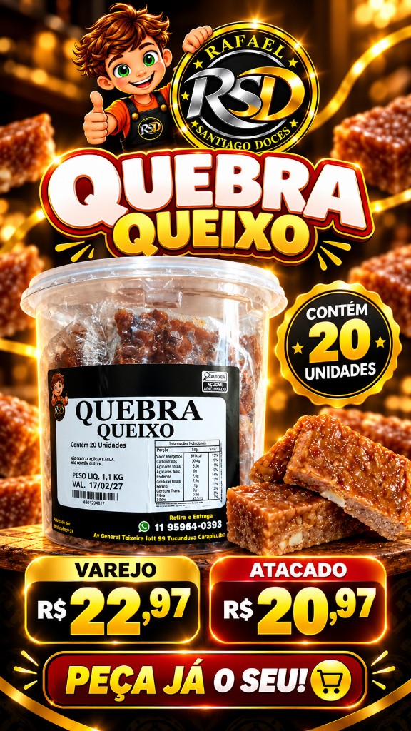 c.Quebra Queixo 20un