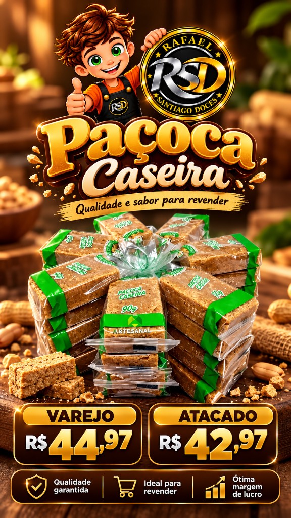 ESP, PAÇOCA Léo 35x90g