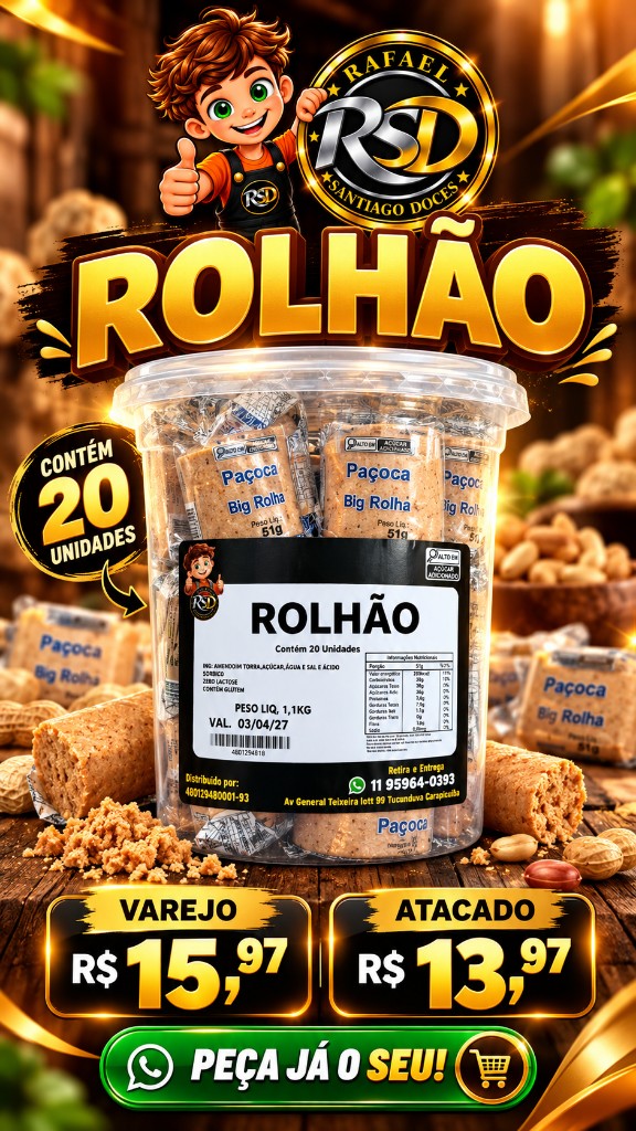 a.Rolhão 20un