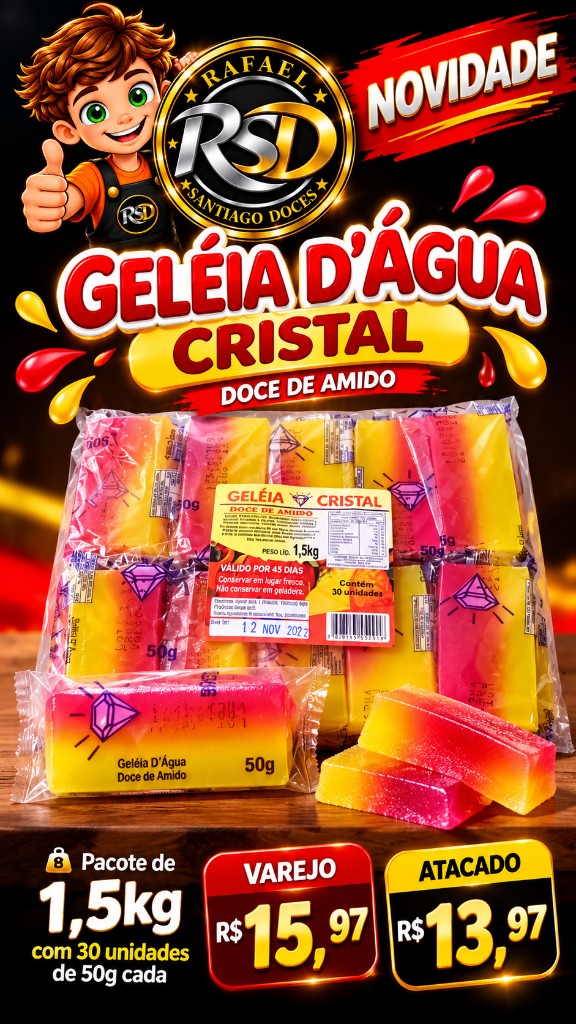 a.Gel, D'água 50g 30un