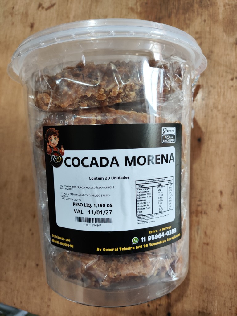 Cocada Morena 20un