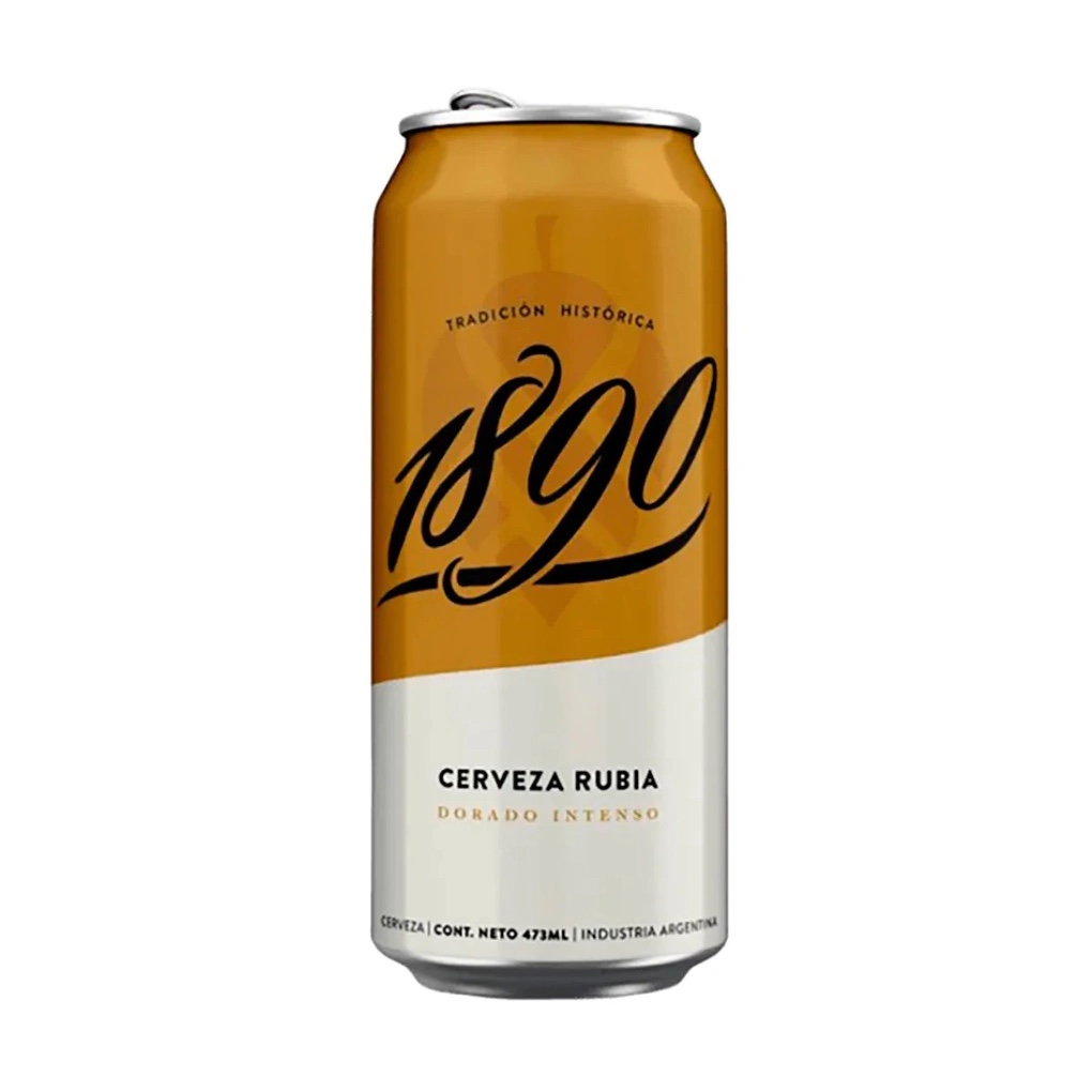 1890 CERVEZA LATA X6