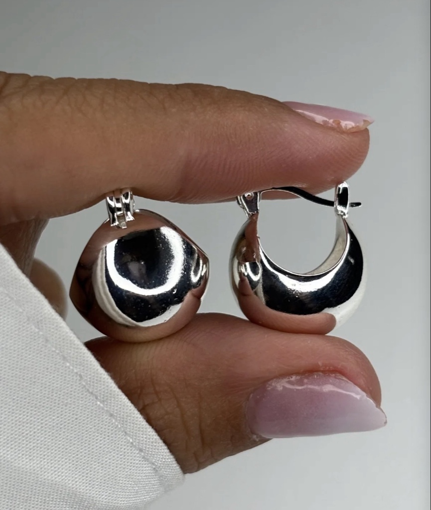 Aros lisos anchos