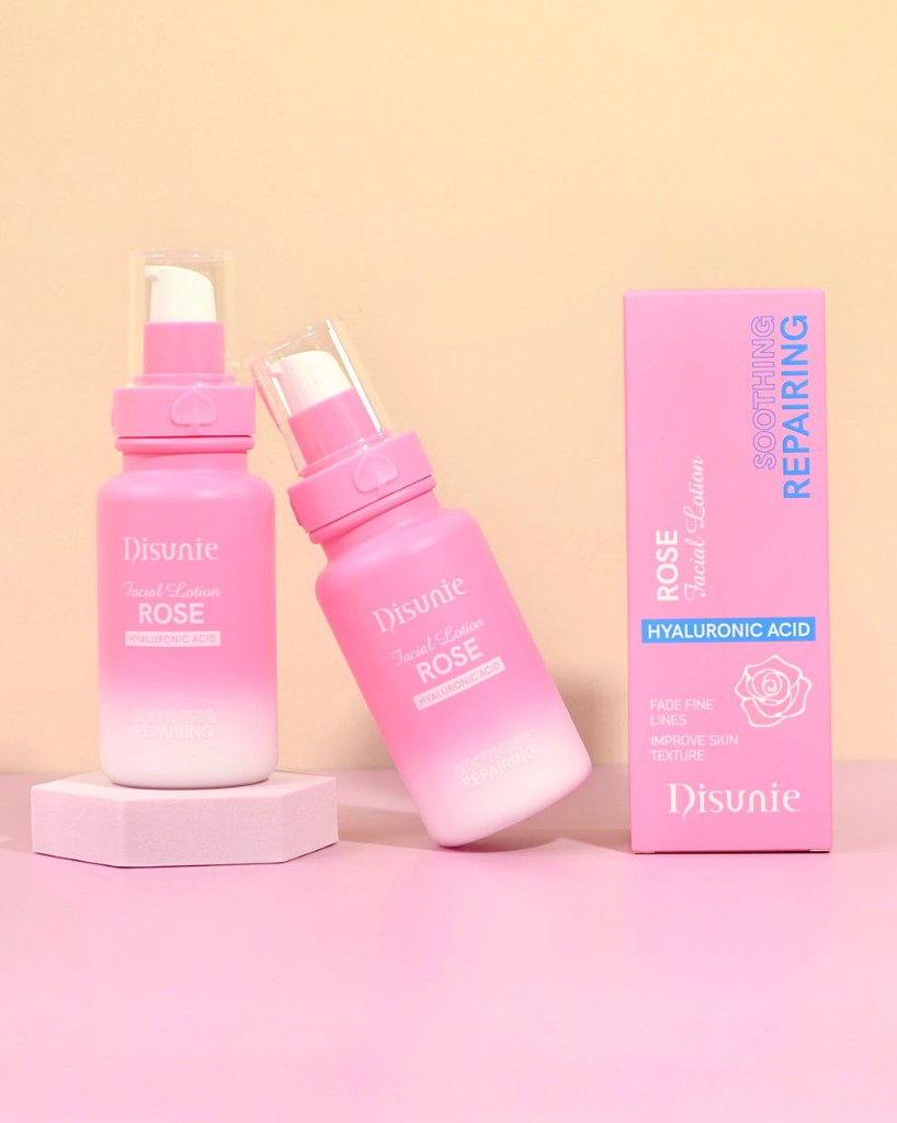Loción de rosas Disunie frescura e hidratación