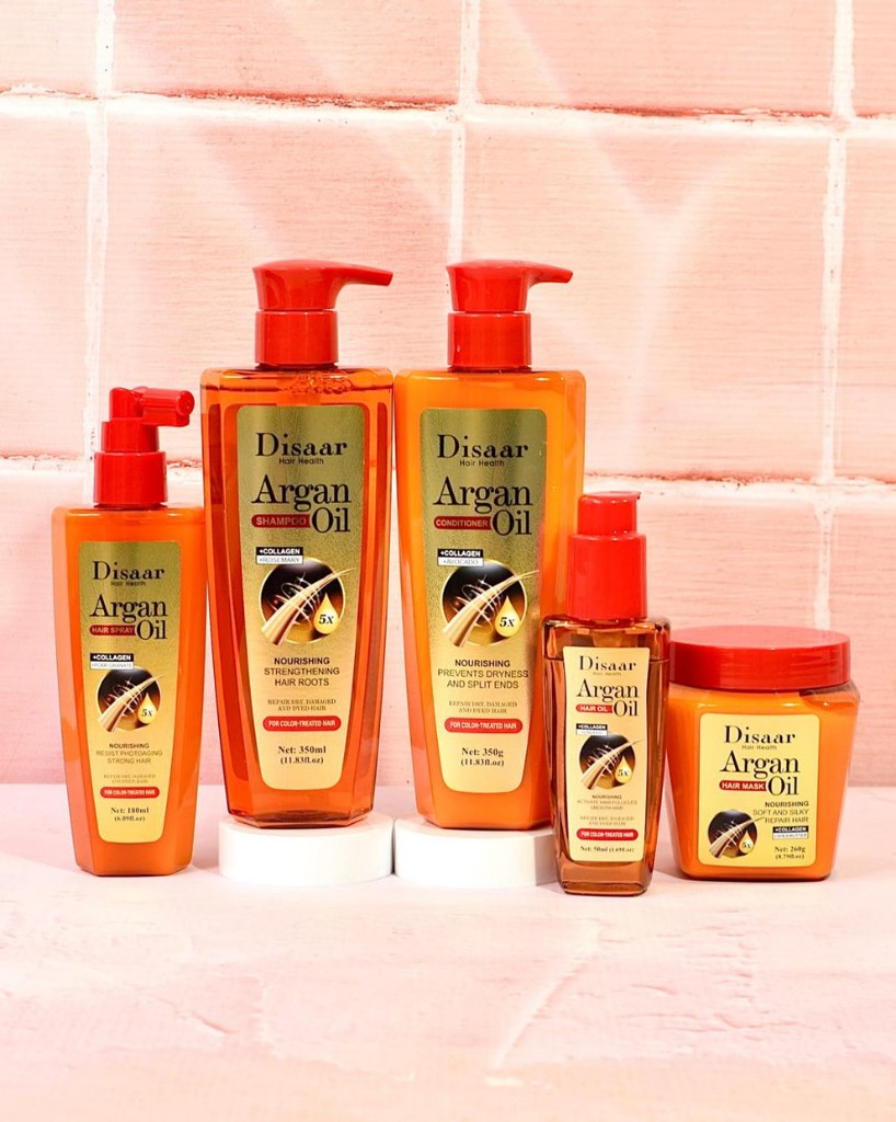 Kit Capilar Reparador Con Argan Disaar - Cabellos Maltratados y sin Vida