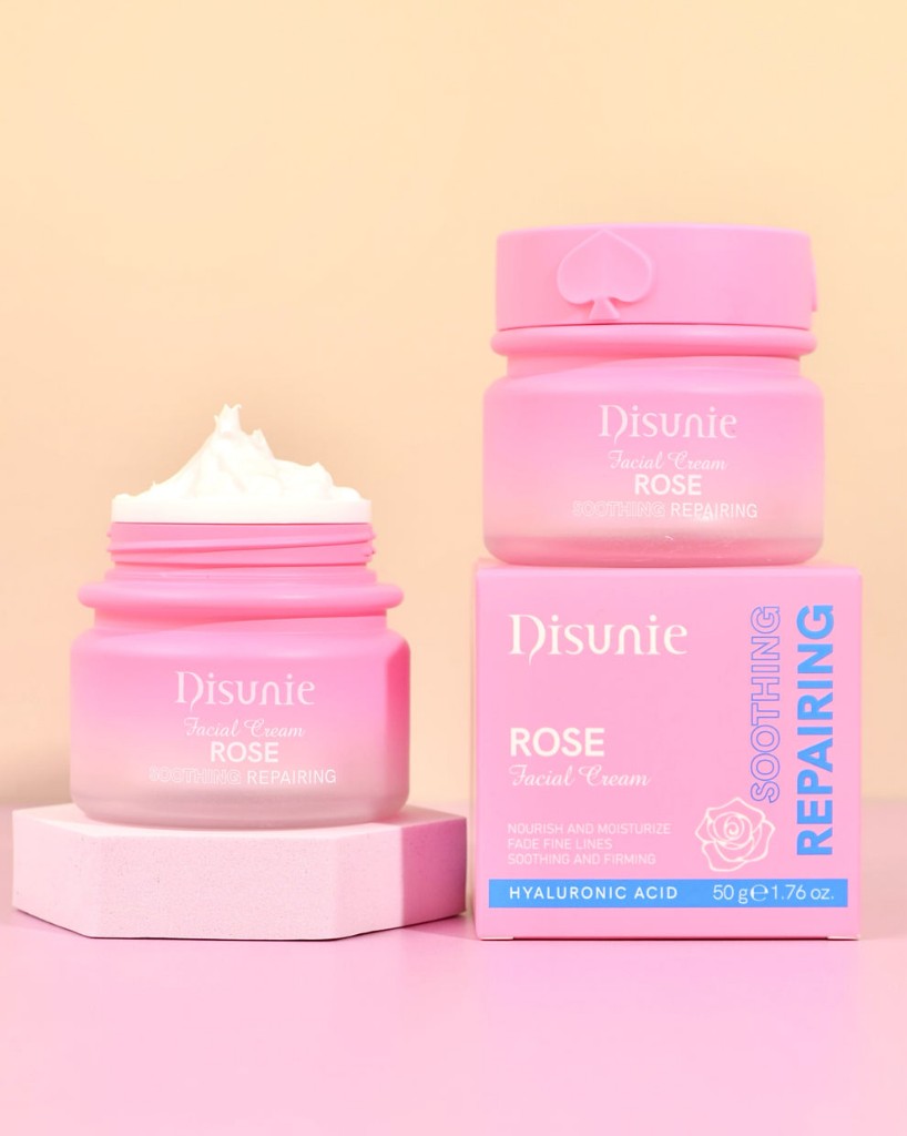Crema de Rosas Disunie nutrición y suavidad
