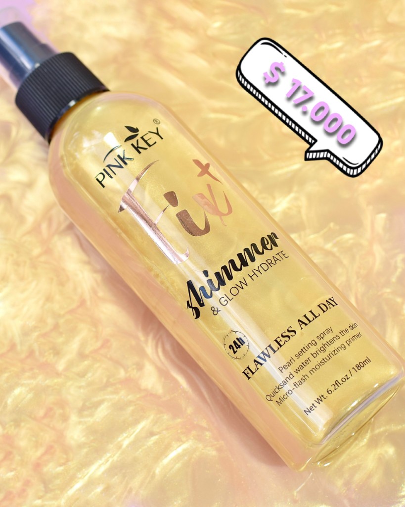 Iluminador Corporal Spray Shimmer Dorado Brillo radiante