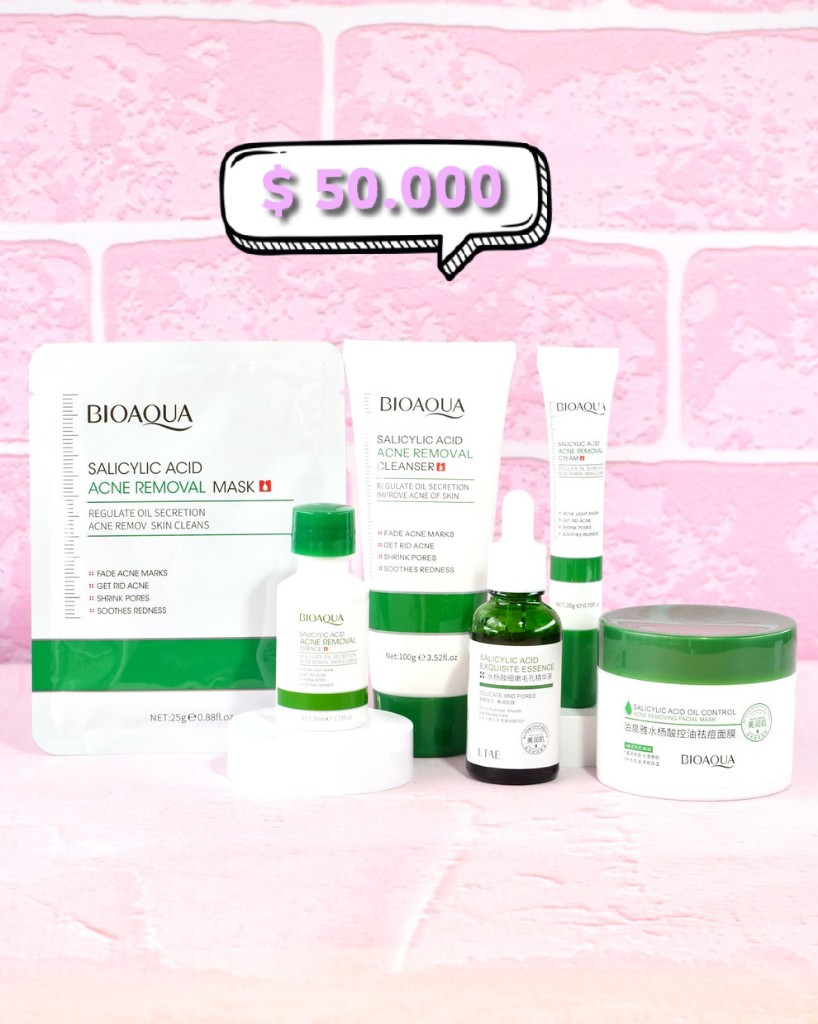 Combo Anti Acné Ácido Salicílico Bioaqua