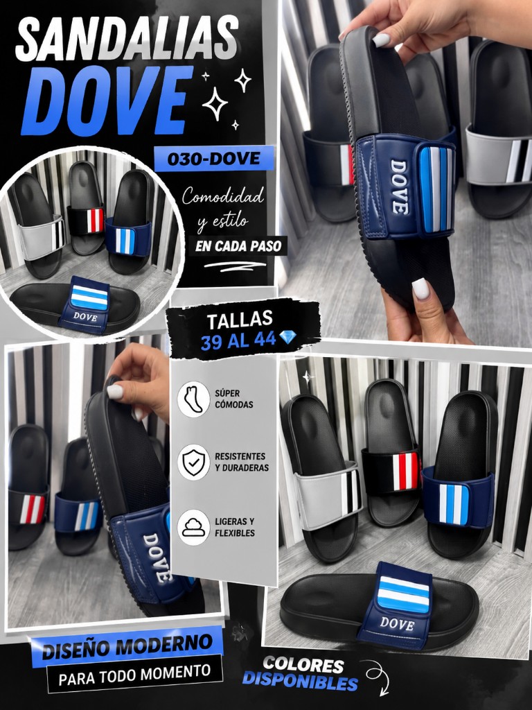 DOVE sandalias azules
