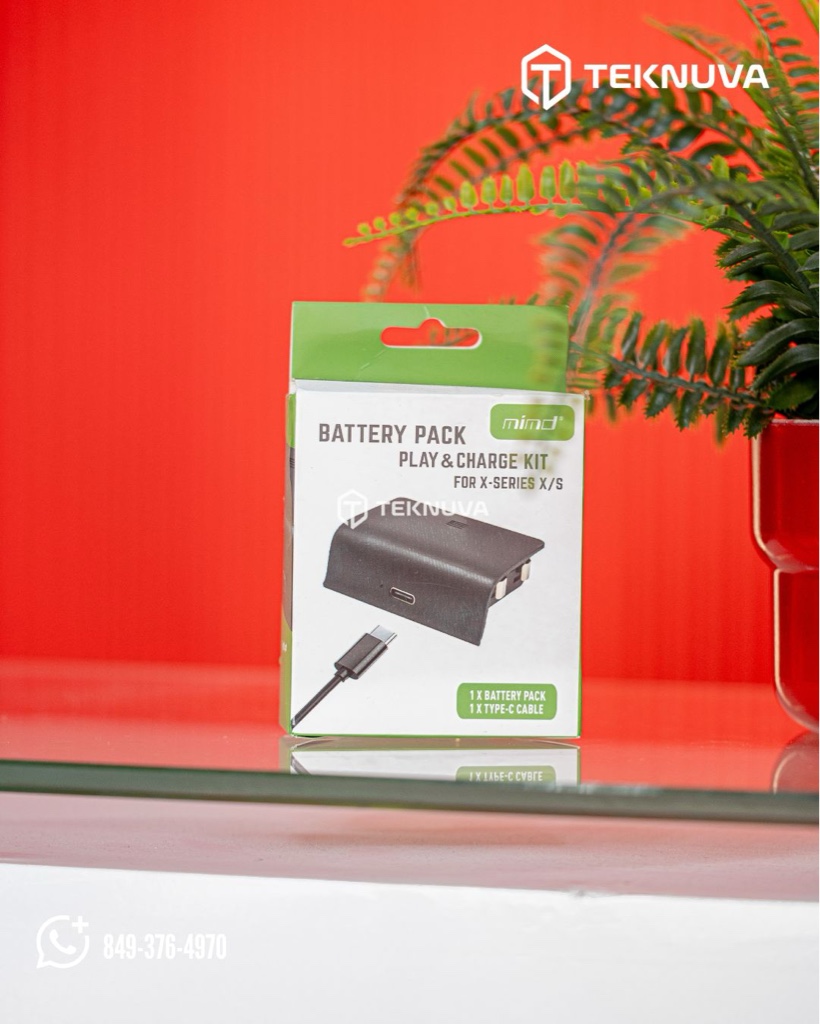 BATTERY PACK + CABLE TIPO C CONTROL DE XBOX