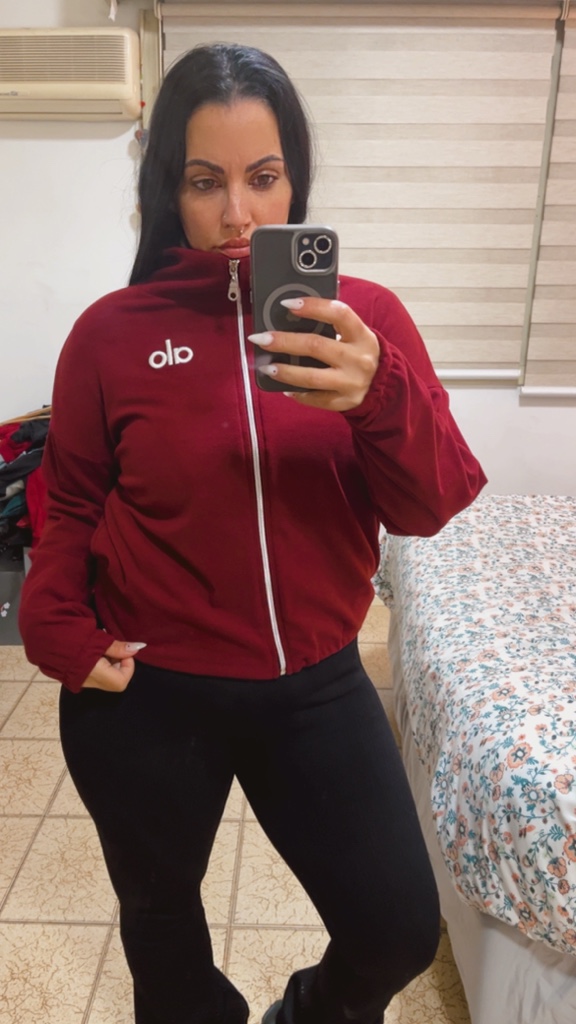 CAMPERA ALO DARLON BORDO TALLE UNICO