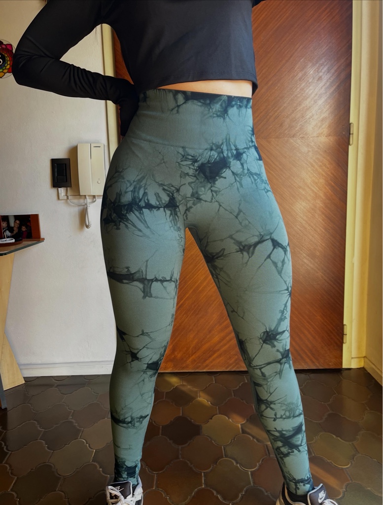 CALZA SEAMLESS CHUPIN BATIK VERDE S/M