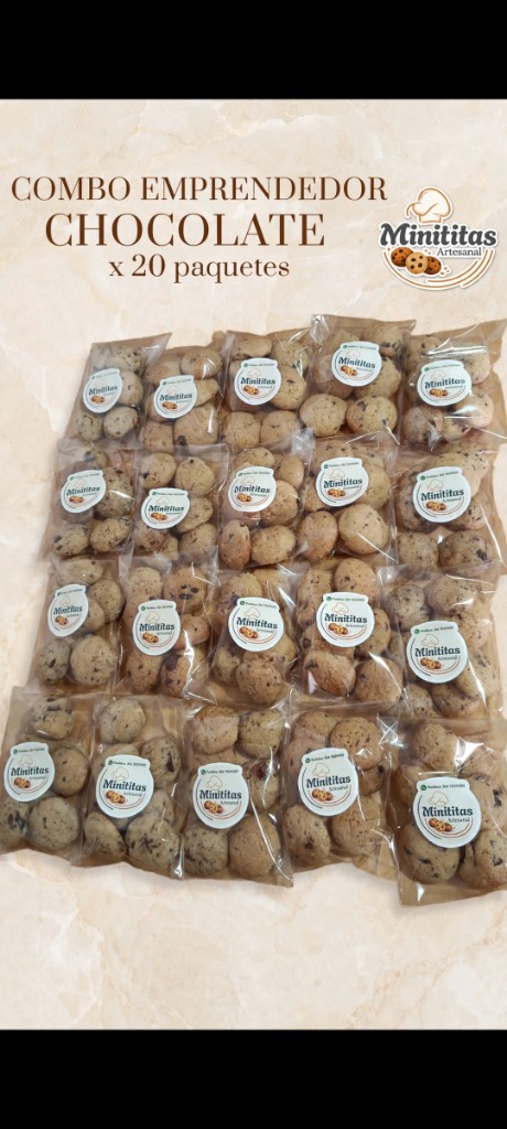 Mini galletas emprendedor