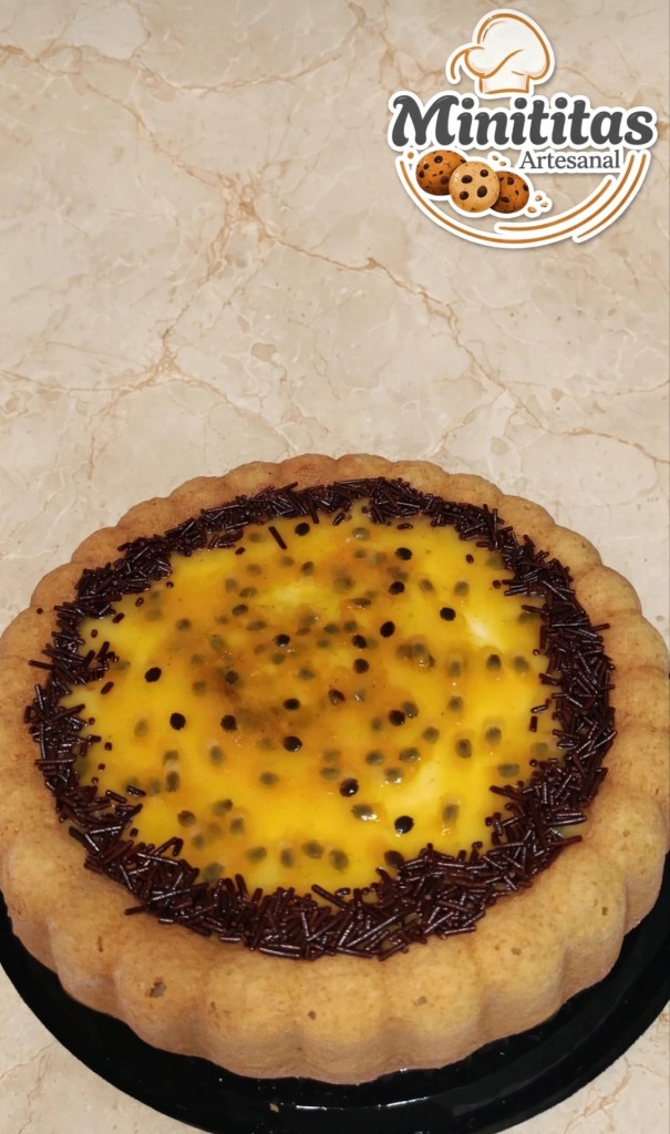 Torta & Mermelada de maracuyá 12 a 16 porciones