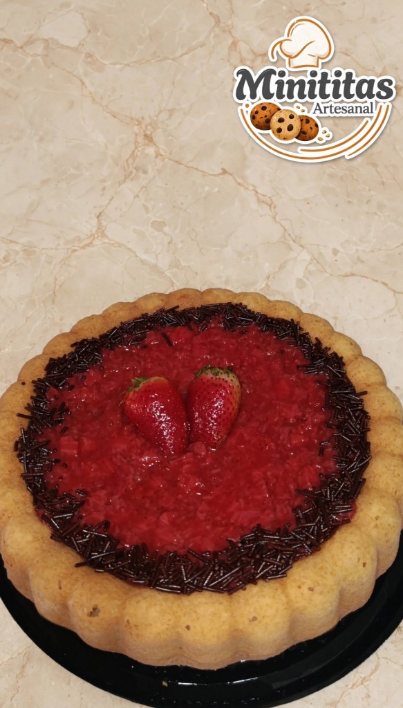 Torta & Mermalada fresa 12 a 16 porciones