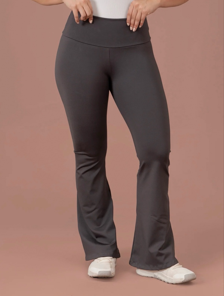 Leggins campana cintura alta