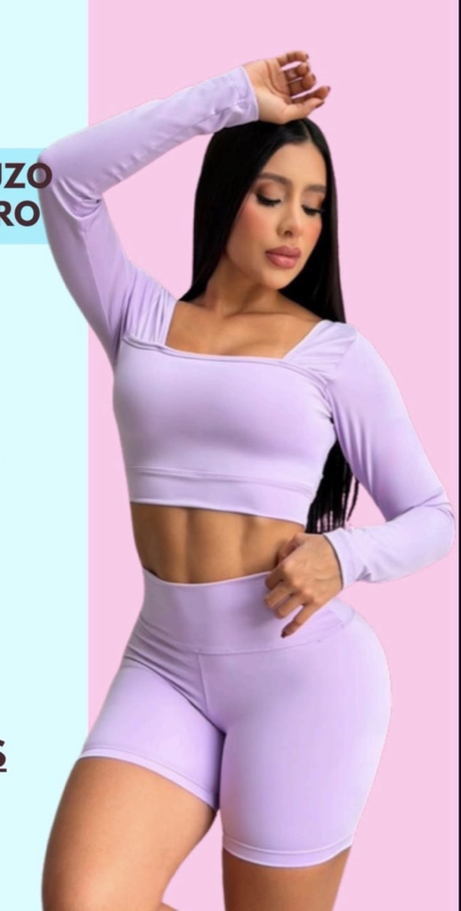Conjunto manga larga