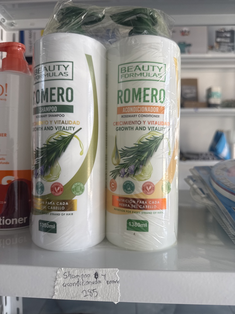 Shampo & acondicionador romero