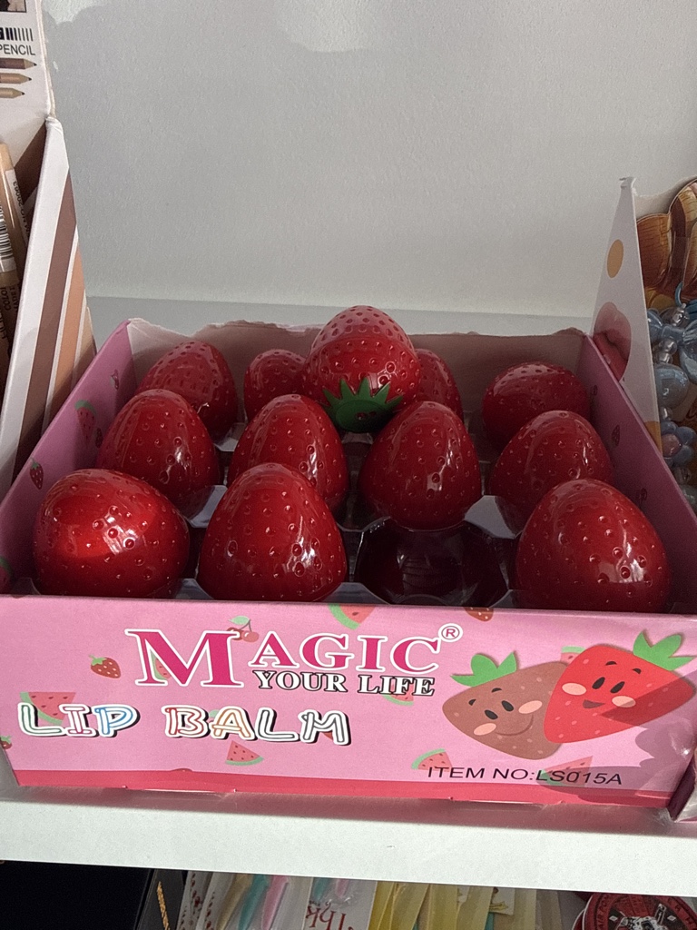 Lip balm fresas